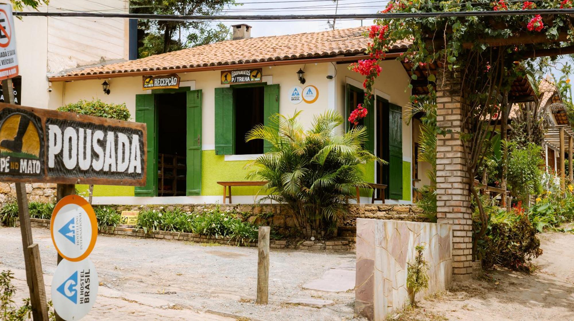Pousada E Hostel Pe No Mato Вали-ду-Капан Экстерьер фото